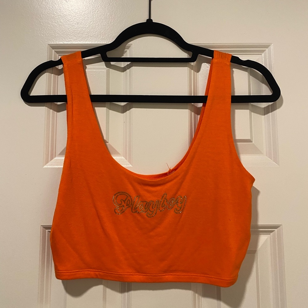 Orange Pacsun top